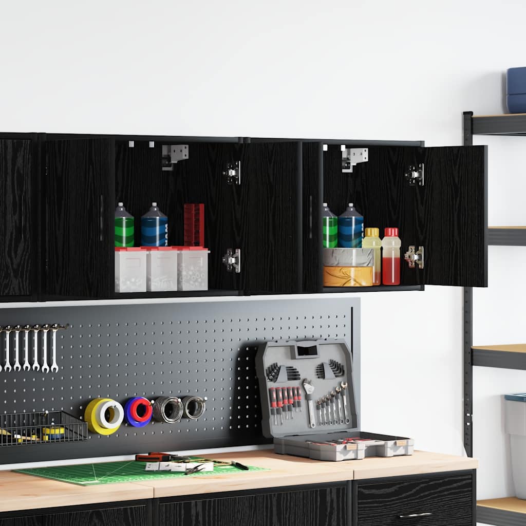 Armoire Murale De Garage Bois D'ingénierie