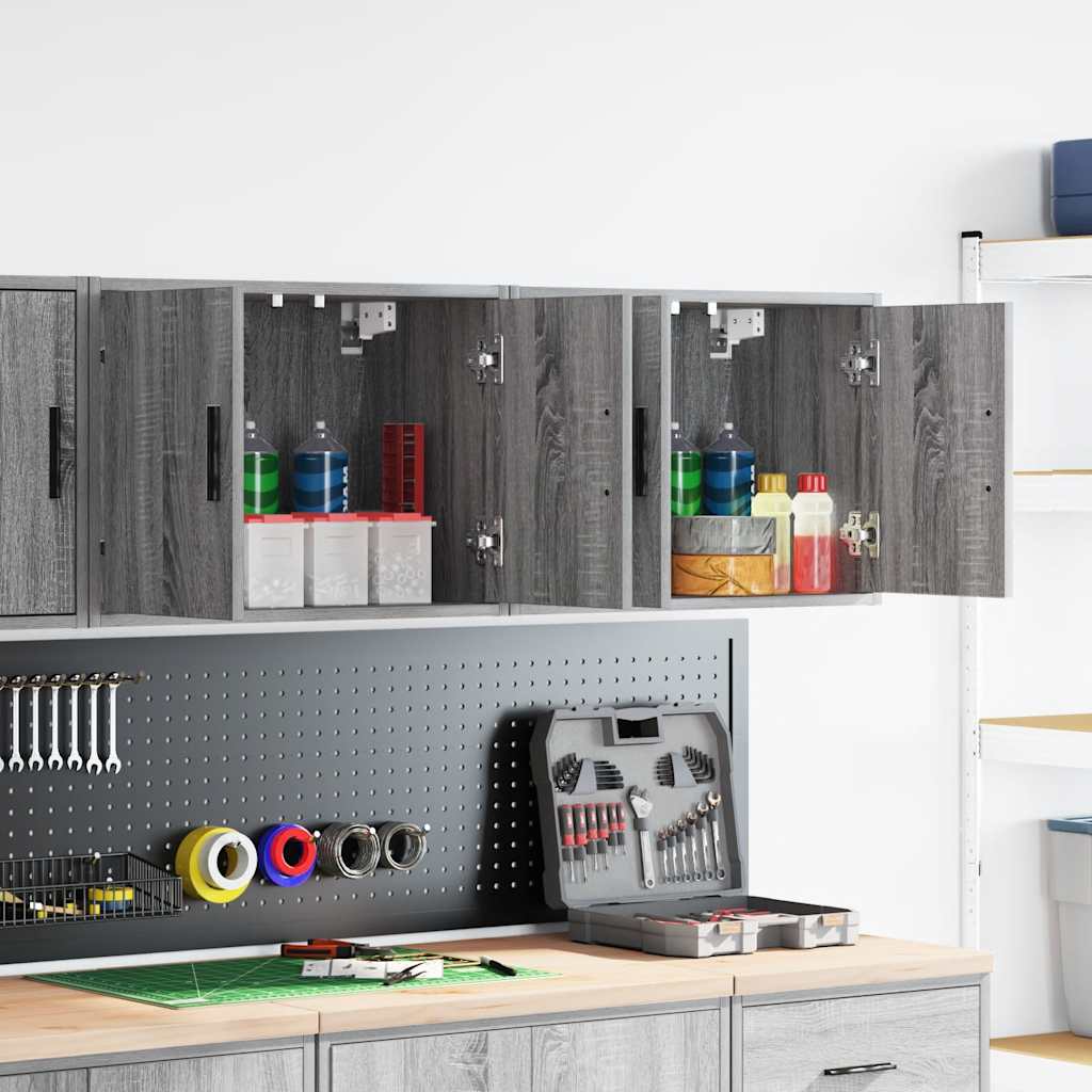 Armoire Murale De Garage Bois D'ingénierie