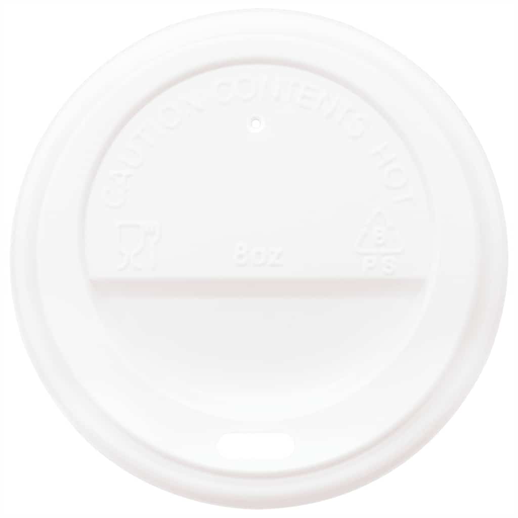 Tasses À Café En Papier Avec Couvercles 1000 Pcs 8Oz 200Ml