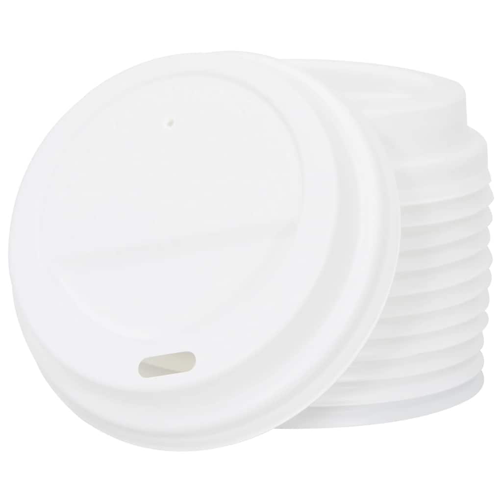 Tasses À Café En Papier Avec Couvercles 1000 Pcs 8Oz 200Ml