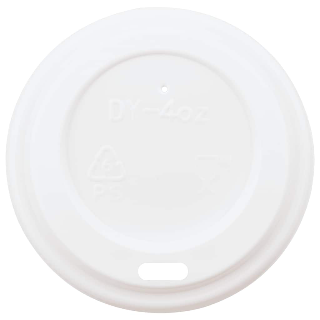Tasses À Café En Papier Avec Couvercles 1000 Pcs 4Oz 100Ml