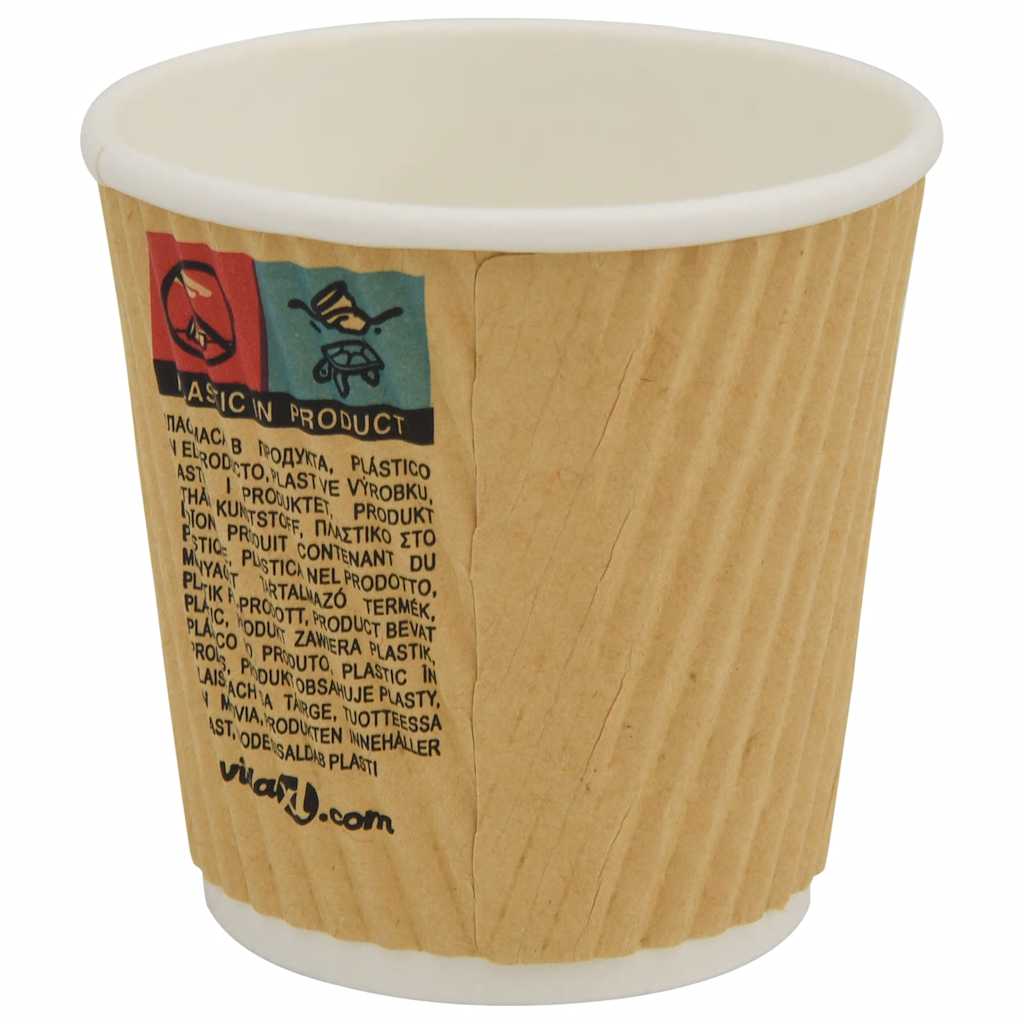 Tasses À Café En Papier Avec Couvercles 1000 Pcs 4Oz 100Ml