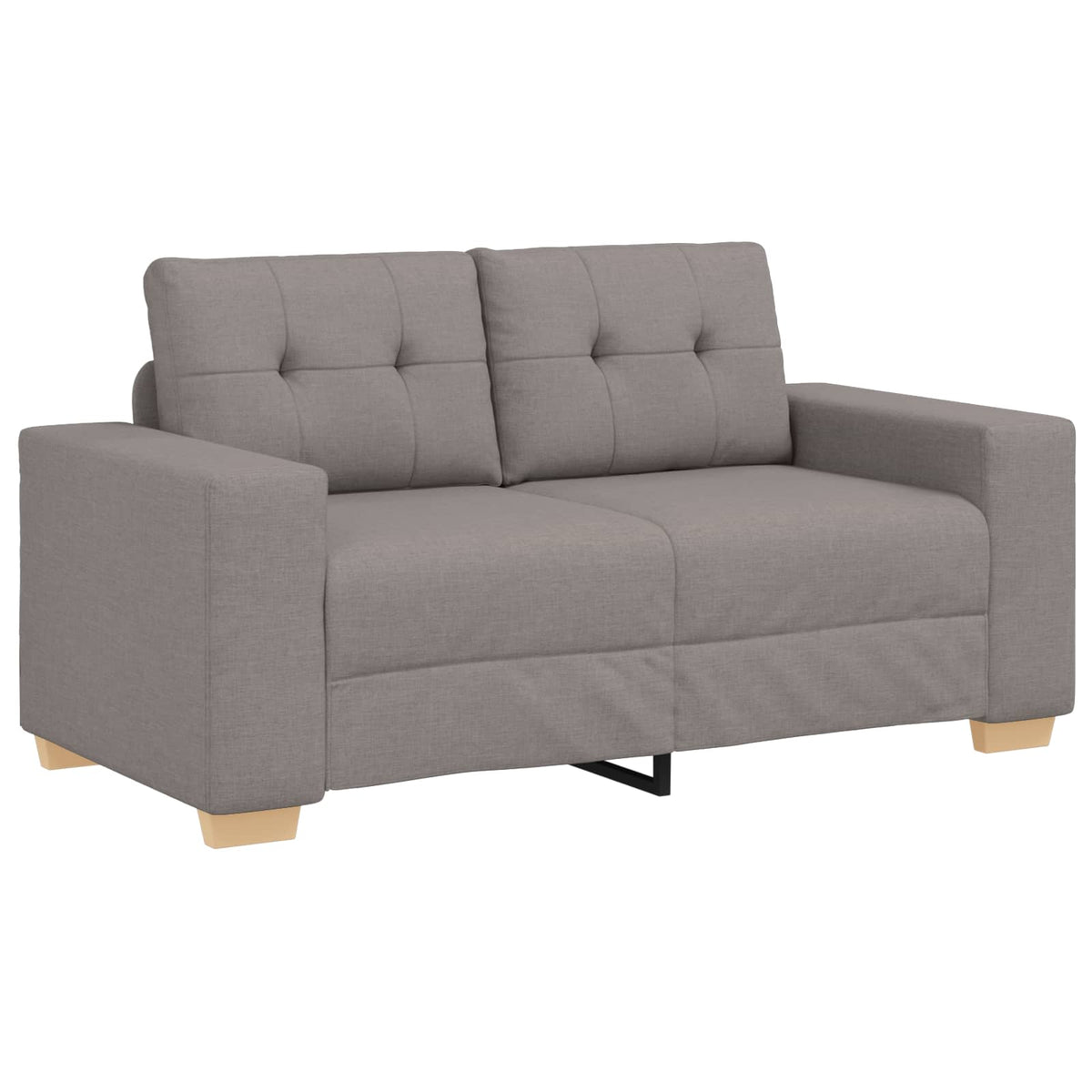 Canapé 2 Pc Tissu En Lin Mélangé