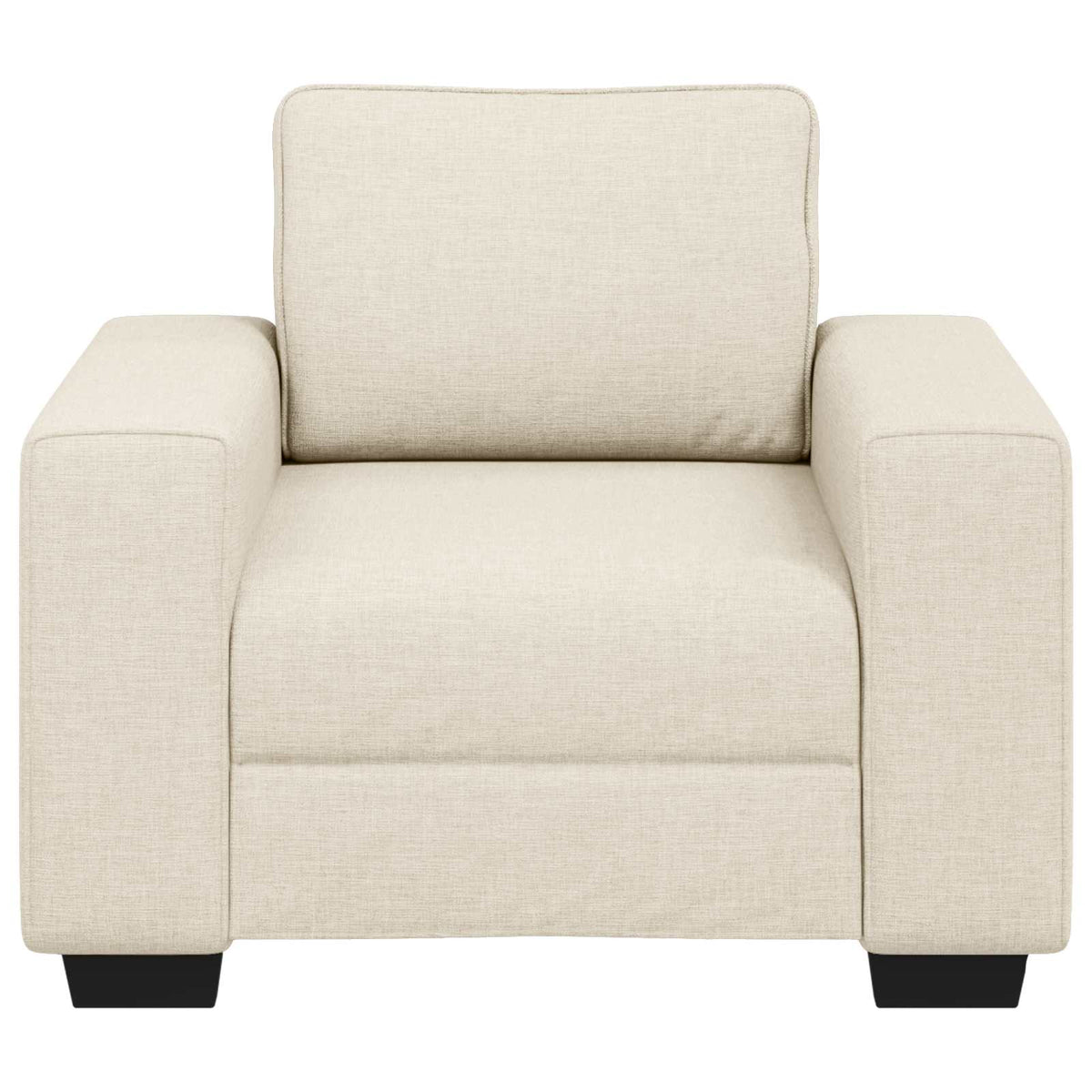 Beige 100 Cm Tissu En Lin Mélangé