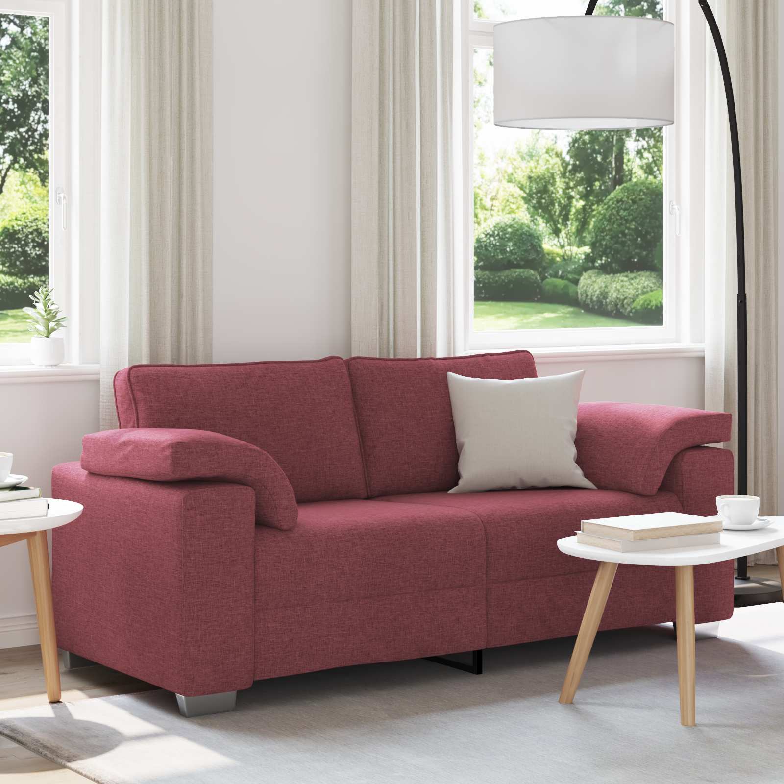 Fauteuil Gris Nuage Tissu