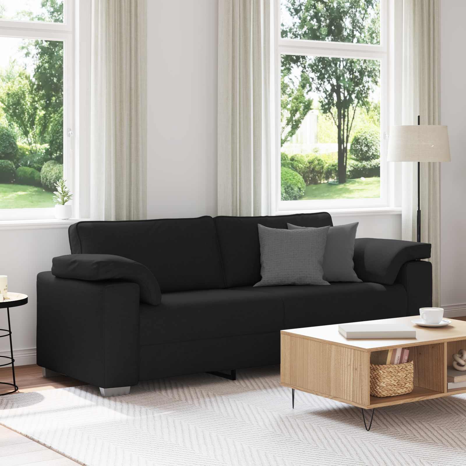 Fauteuil Gris Nuage Tissu