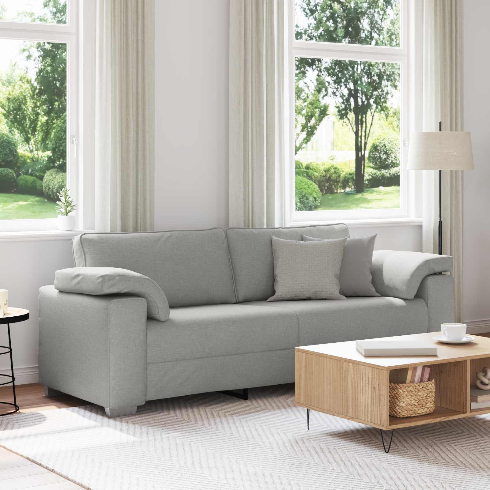 Fauteuil Gris Nuage Tissu