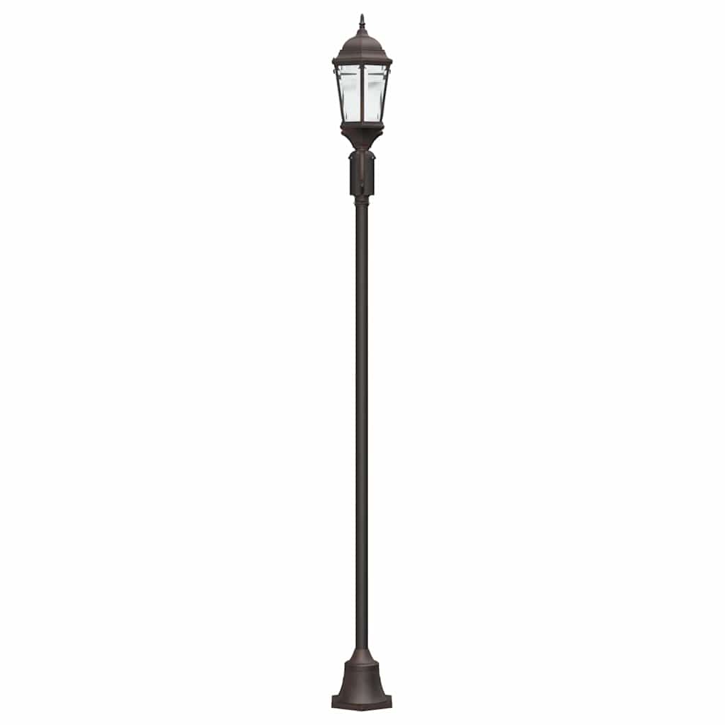 Lumière De Jardin 68 X 20 X 235 Cm Aluminium Et Verre