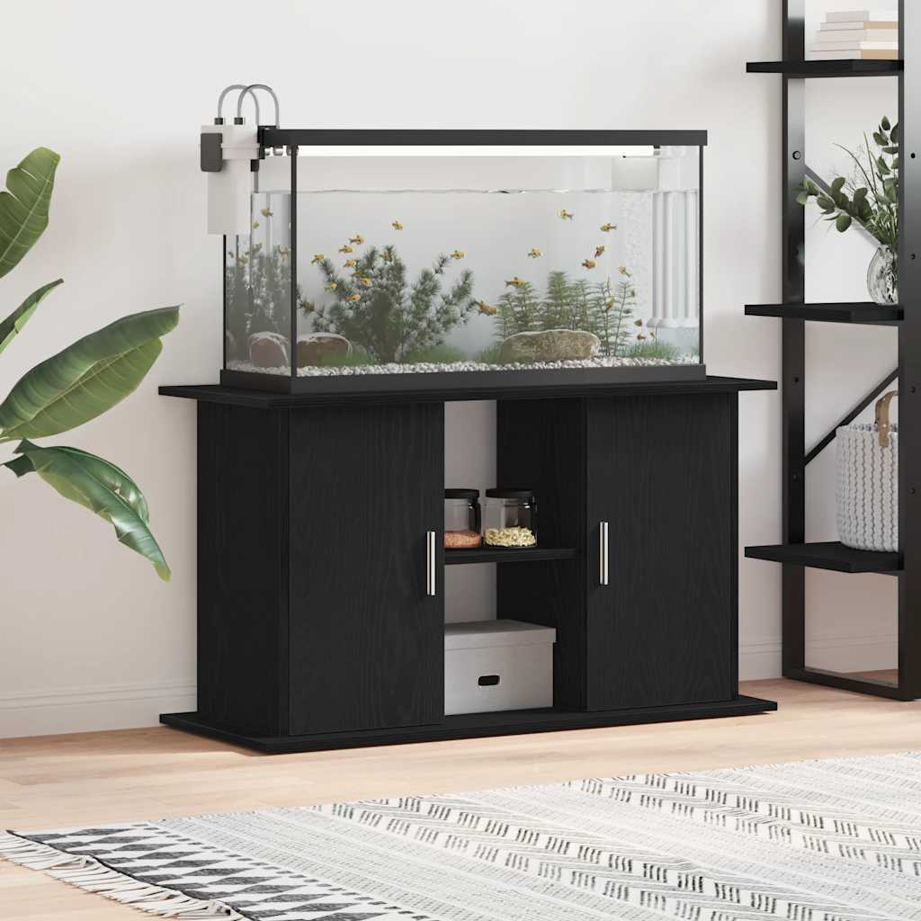 Support D'aquarium En Béton Gris Bois D'ingénierie