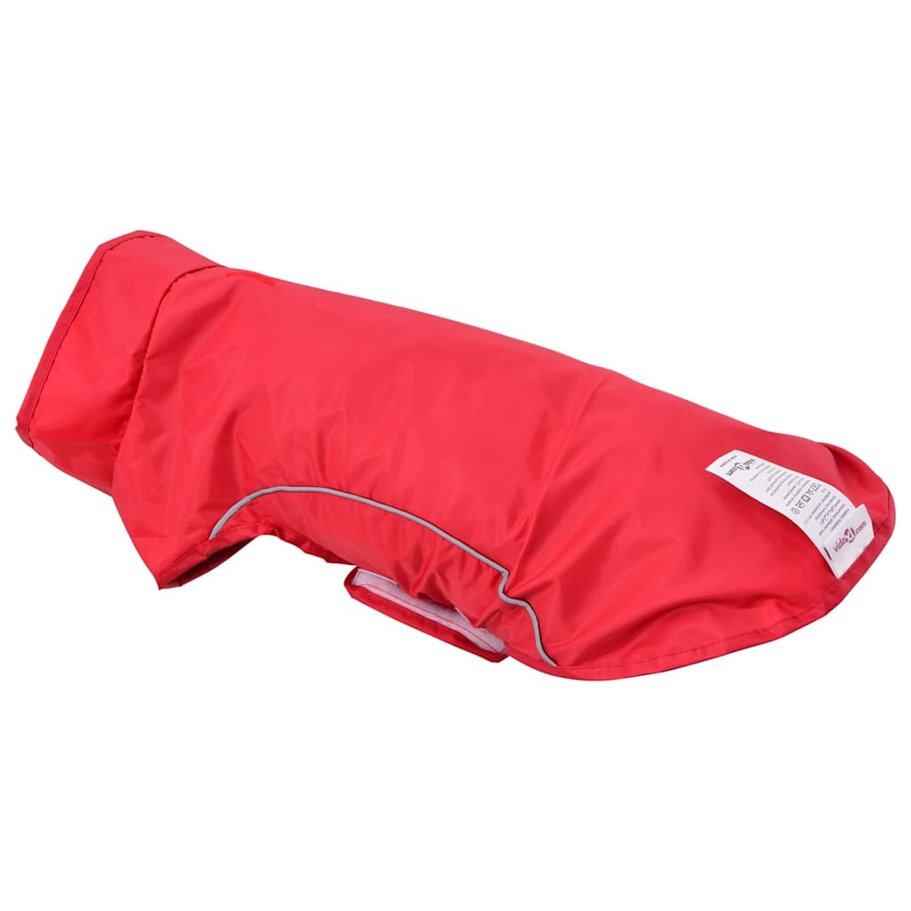 Imperméable Pour Chien Avec Bandes Réfléchissantes Polyester Taille
