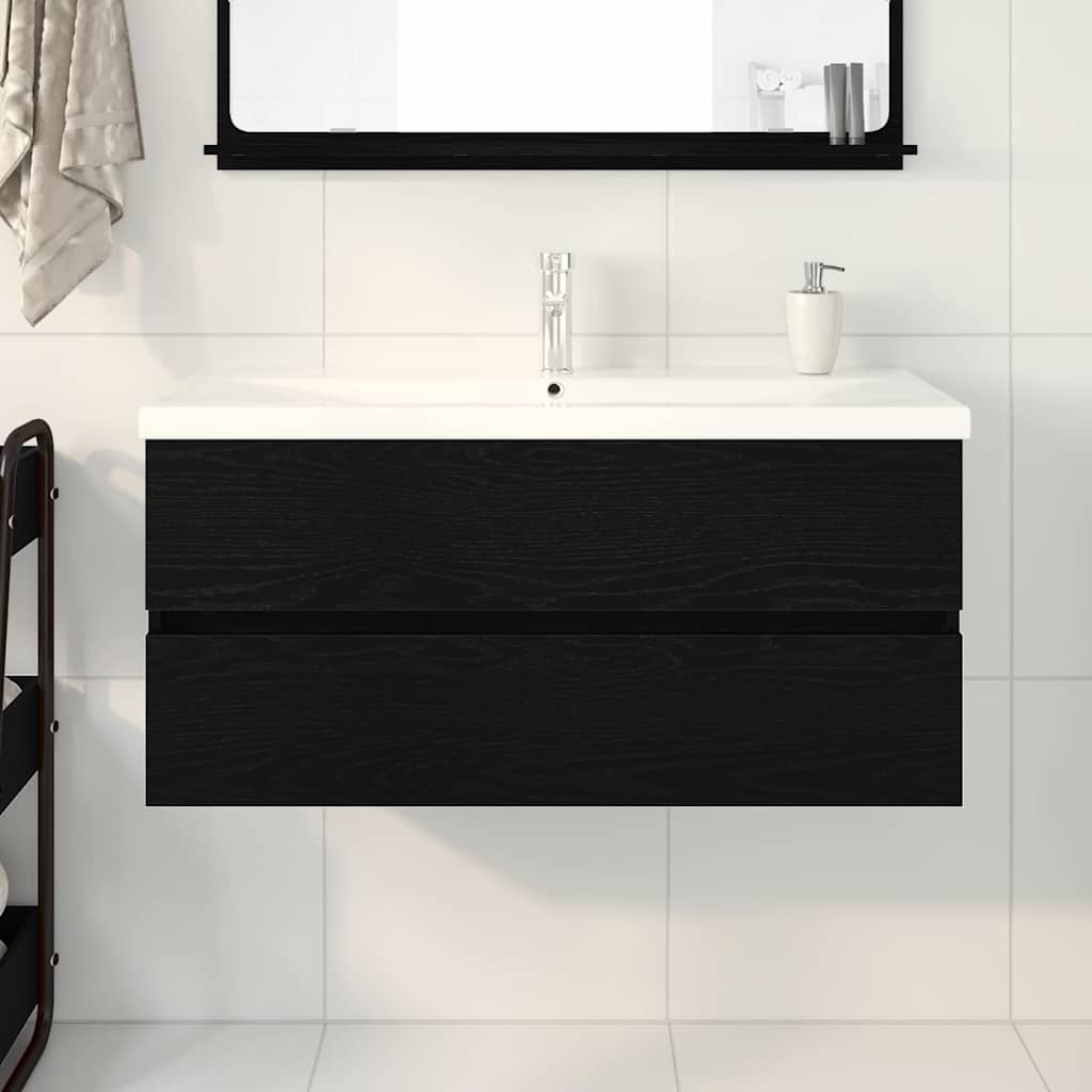 Meuble De Lavabo De Salle De Bain 100 X 39 X 62 Cm