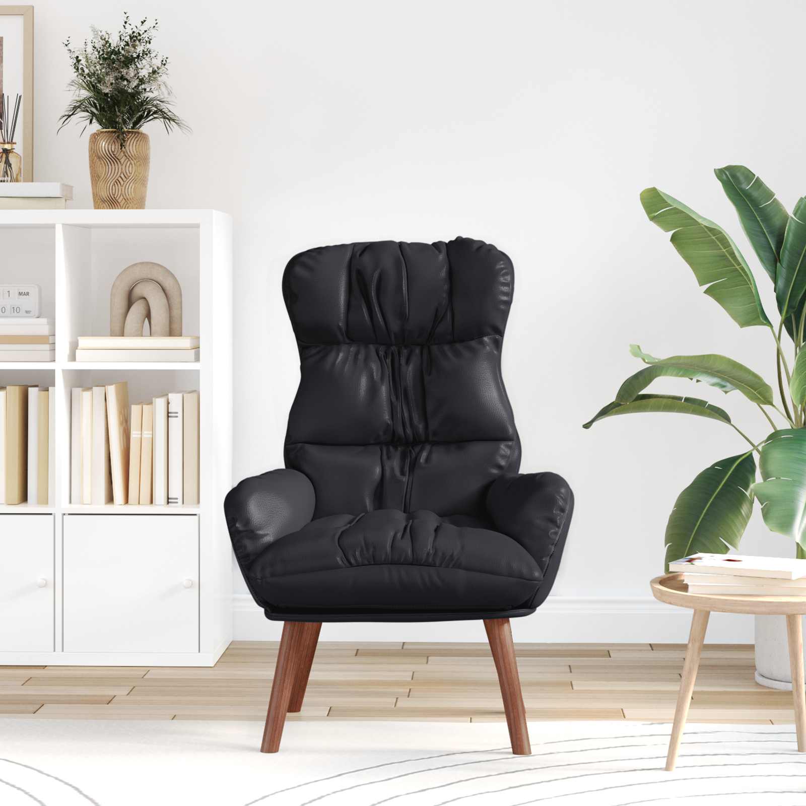 Fauteuil 69 X 74 X 93 Cm Simili Cuir
