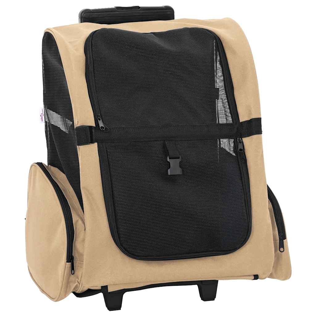 Chariot Polyvalent Pliable Pour Animaux De Compagnie