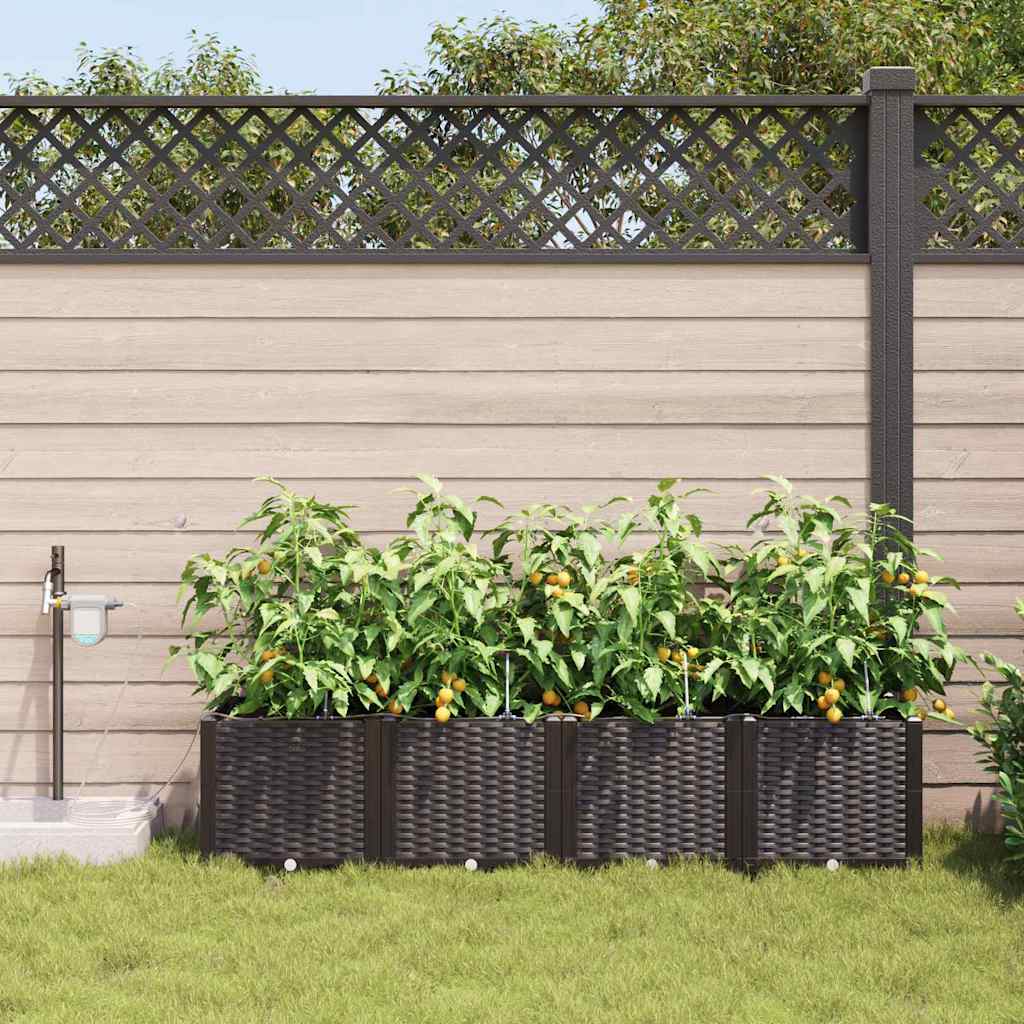 Cache-Pot De Jardin 4 Pc Pp