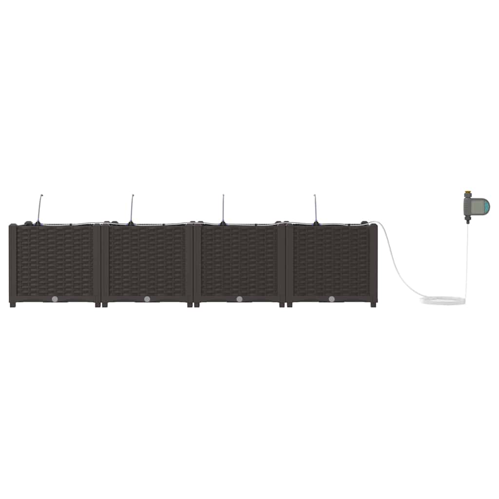 Cache-Pot De Jardin 4 Pc Pp