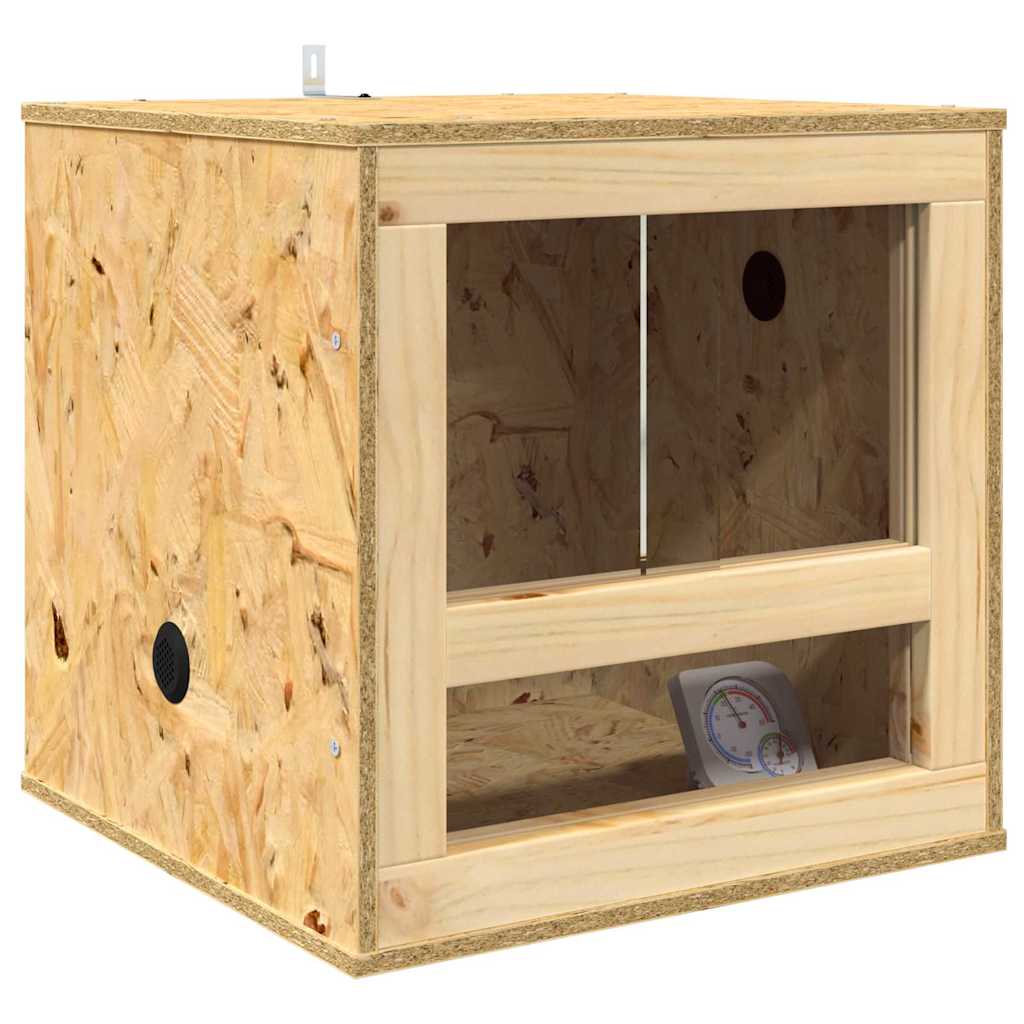 Terrarium Marron 40 X 40 X 90 Cm Osb