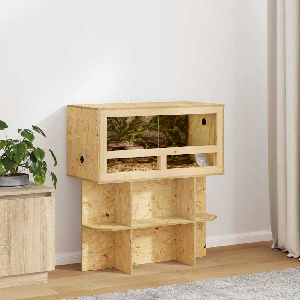 Terrarium Marron 80 X 40 X 90 Cm Osb