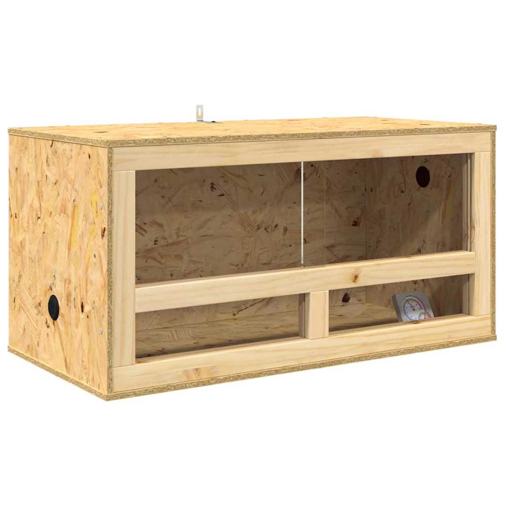 Terrarium Marron 80 X 40 X 90 Cm Osb