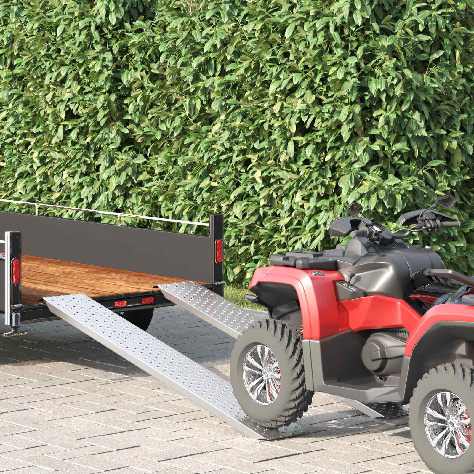 Rampe De Chargement 200 Kg Argent 200 Kg Par Pièce