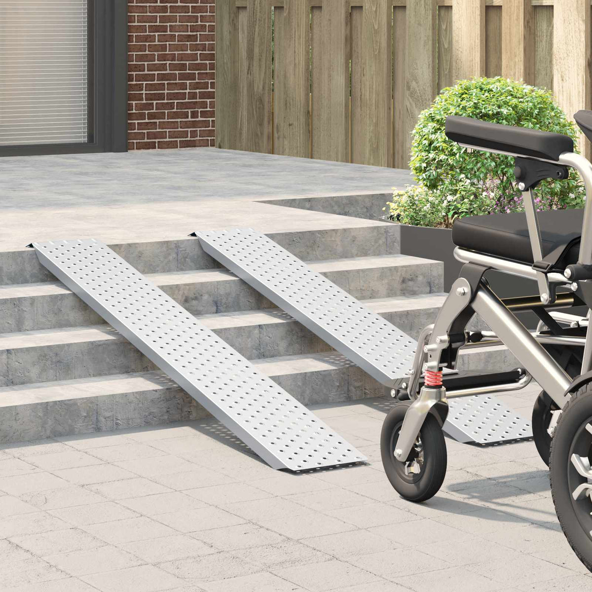 Rampe De Chargement 200 Kg Argent 200 Kg Par Pièce
