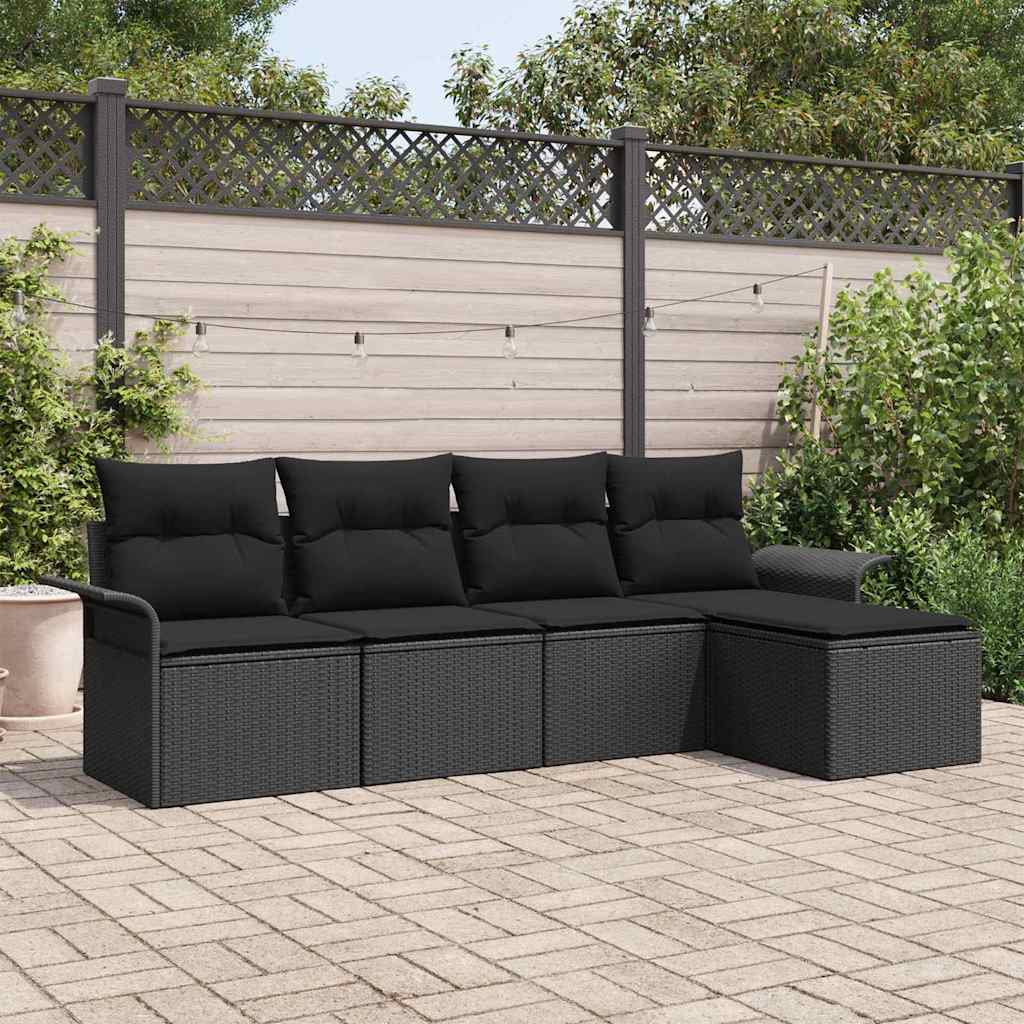 Ensemble De Canapé De Jardin 6 Pc Polyrotin