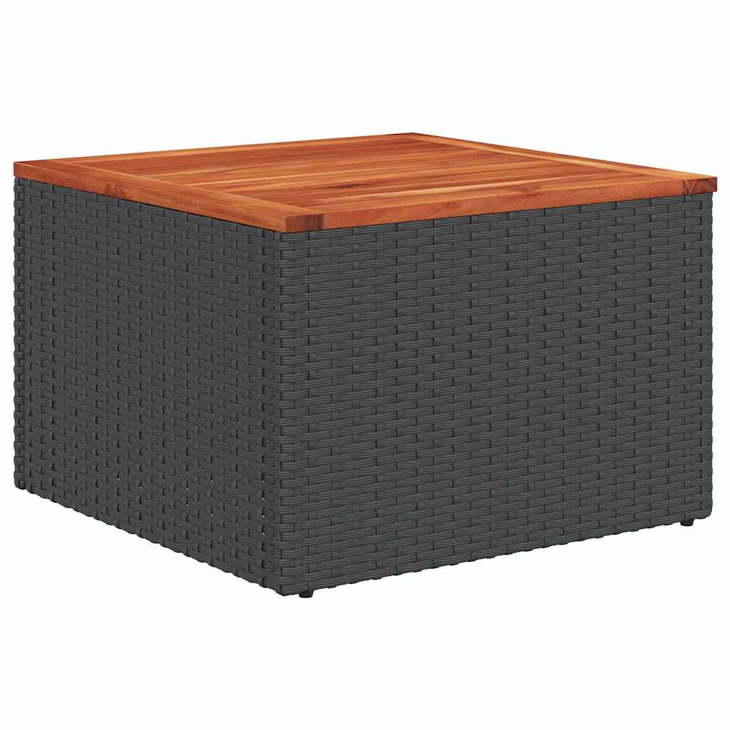 Ensemble De Canapé De Jardin 7 Pc Poly Rotin