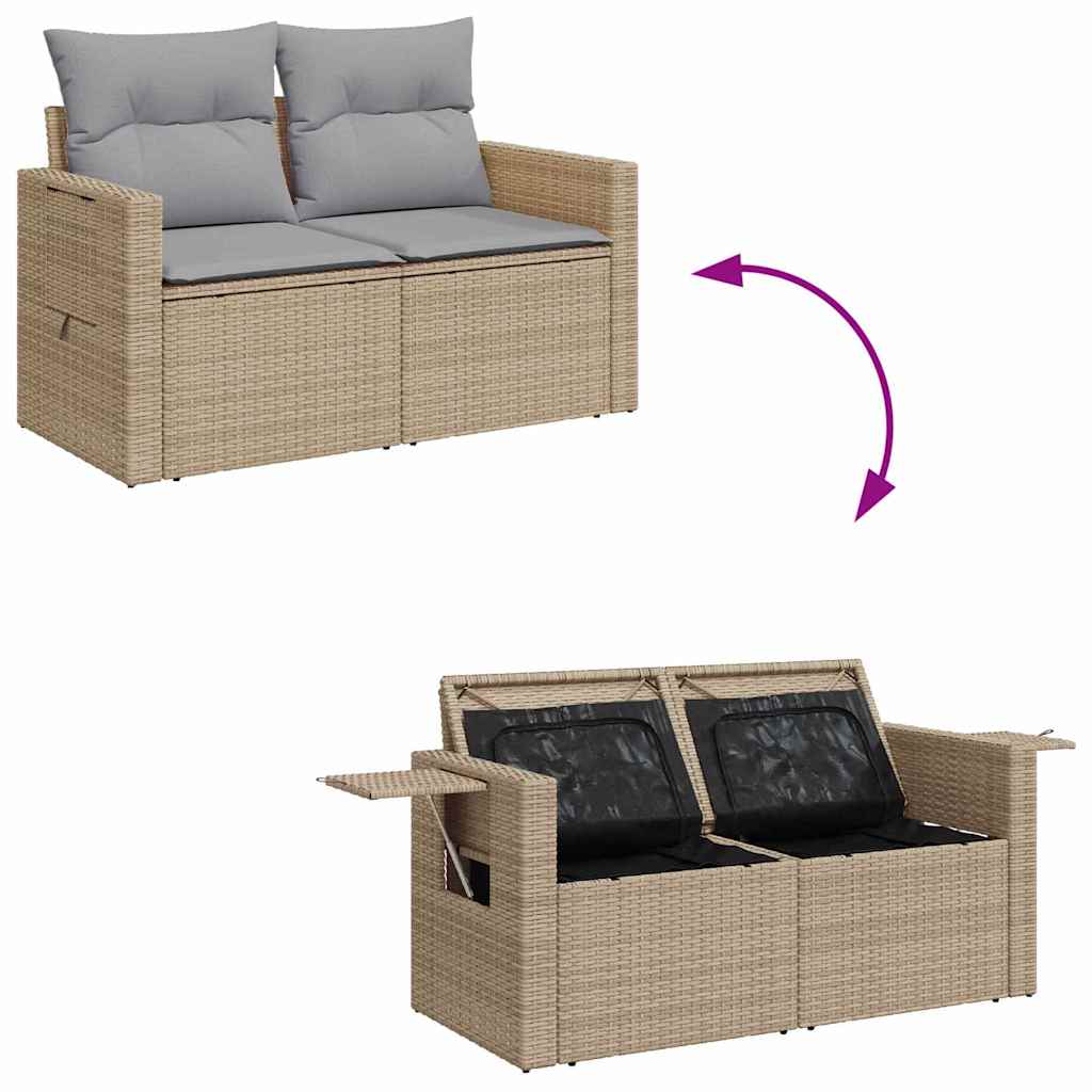 Ensemble De Canapé De Jardin 9 Pièces 6-Nombre De Places