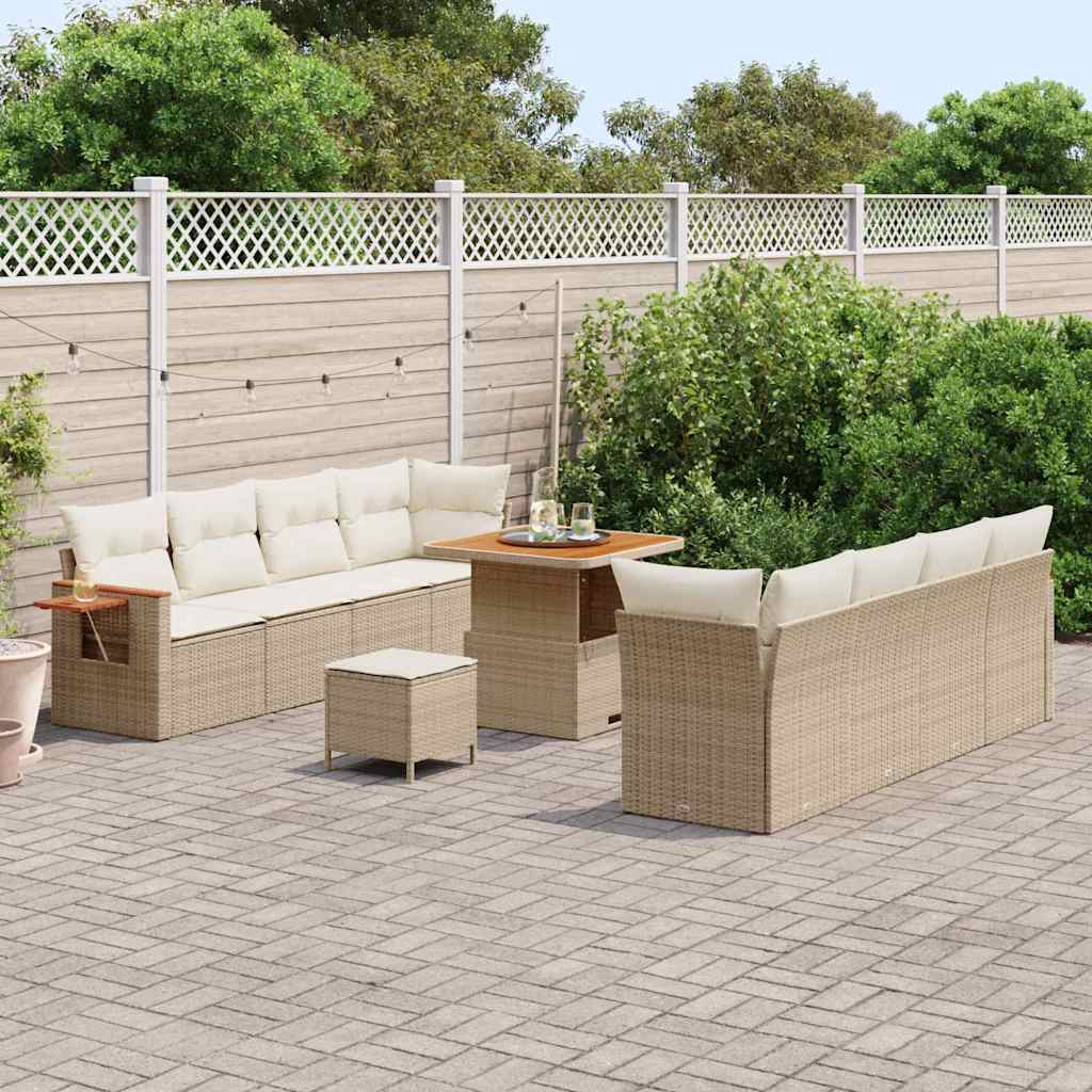 Ensemble De Canapé De Jardin 12 Pièces 10-Nombre De Places