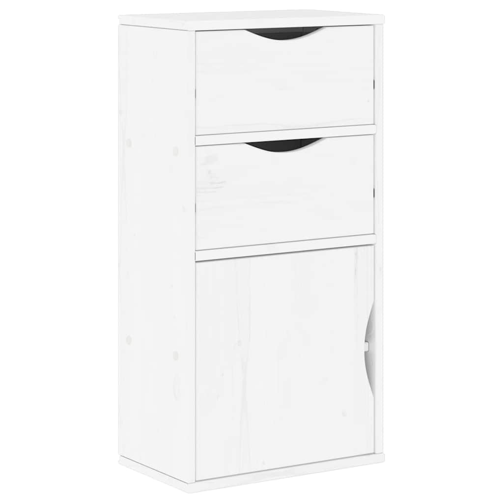 Meubles Tv 4 Pcs Avec Rangement Odda Bois De Pin Massif