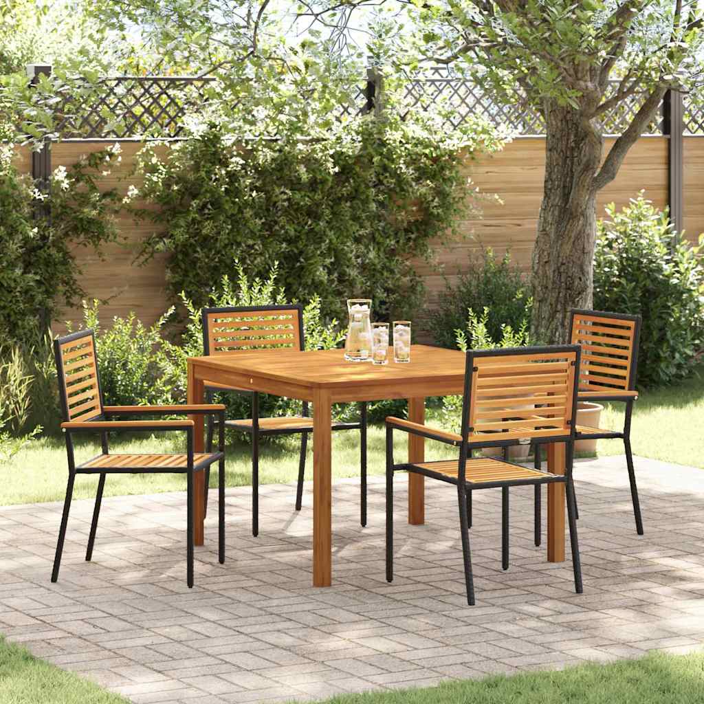 Ensemble De Salle À Manger Pour Jardin 5 Pc