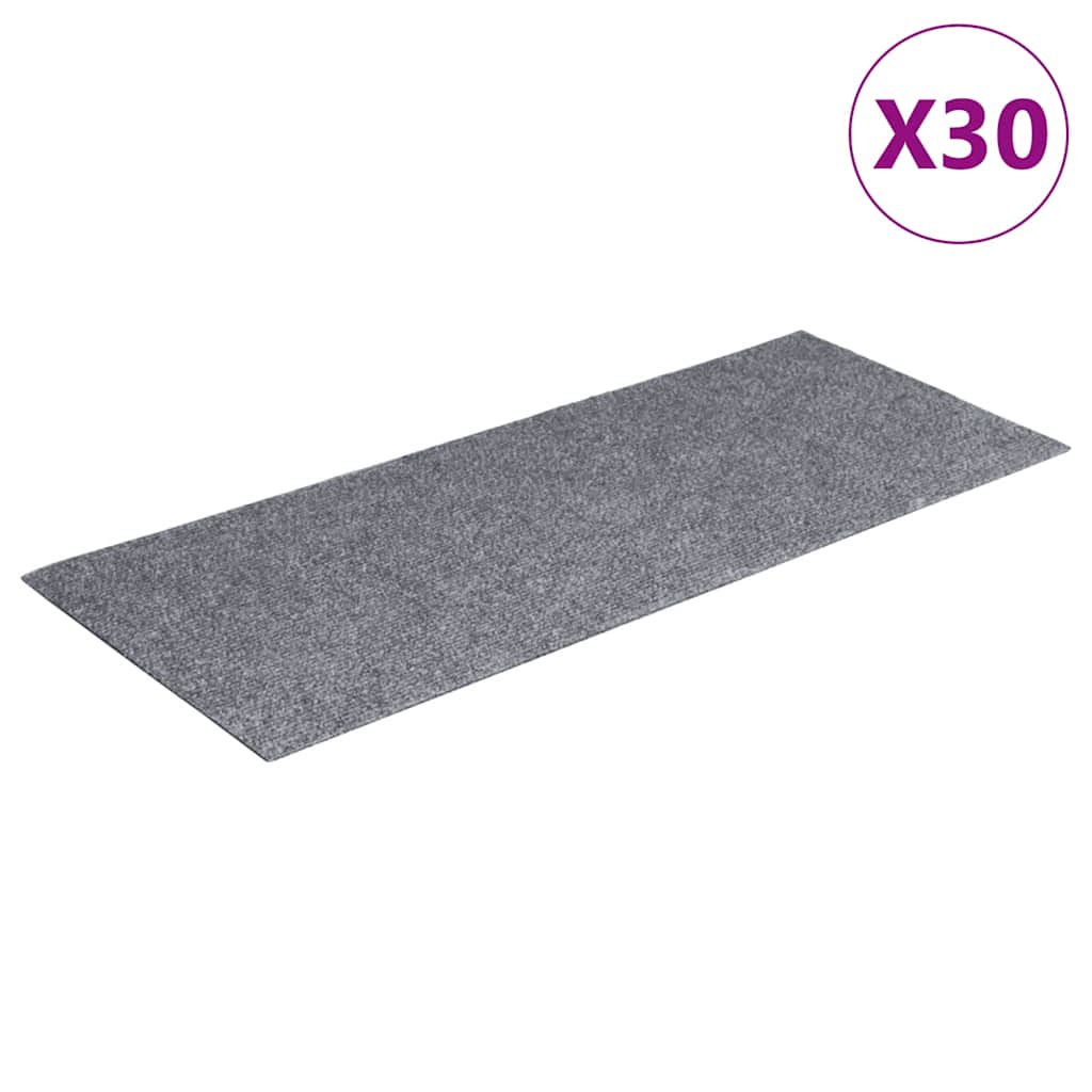 Tapis D'escalier Autocollants 30 Pièces Rectangulaire