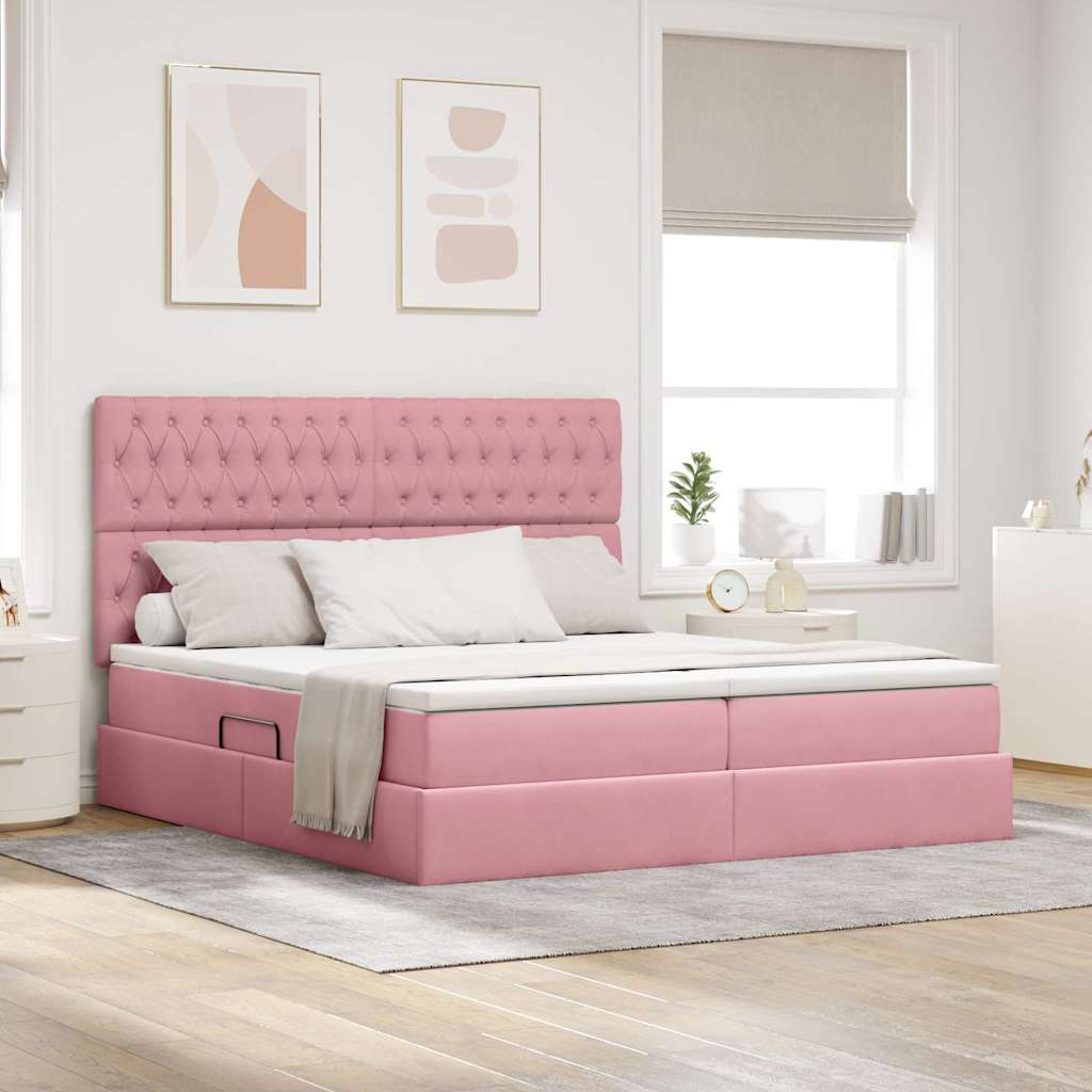 Lit De Rangement Avec Stockage Velours