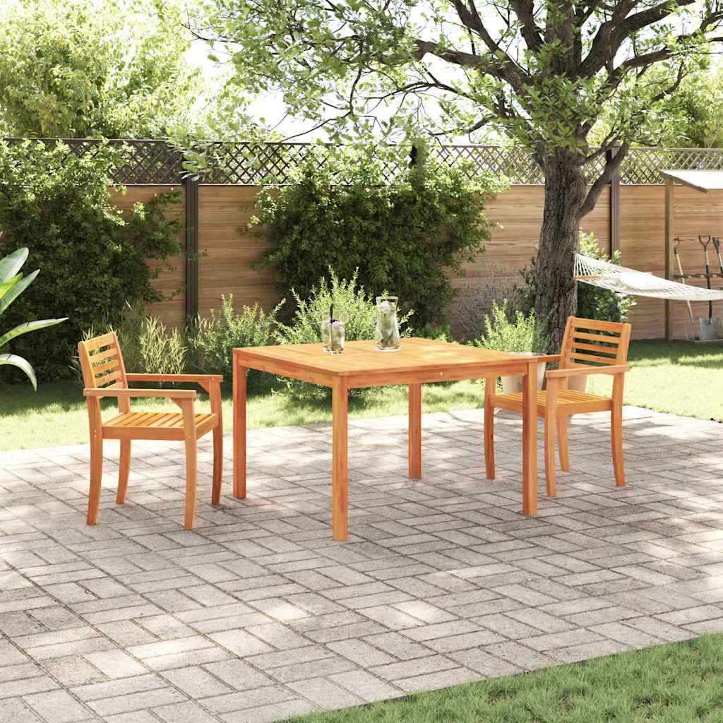 Ensemble De Salle À Manger Pour Jardin 3 Pc Marron