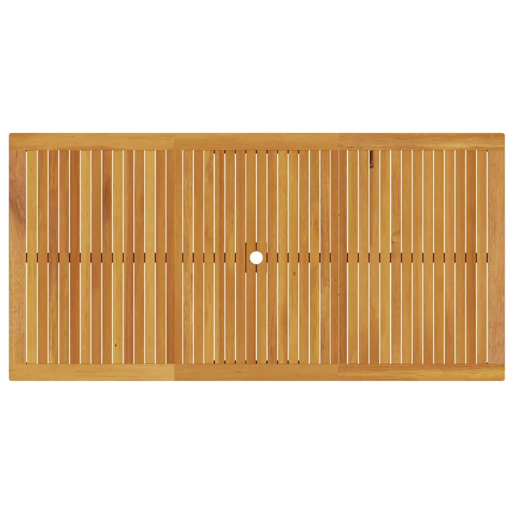 Ensemble De Salle À Manger Pour Jardin 7 Pc Marron