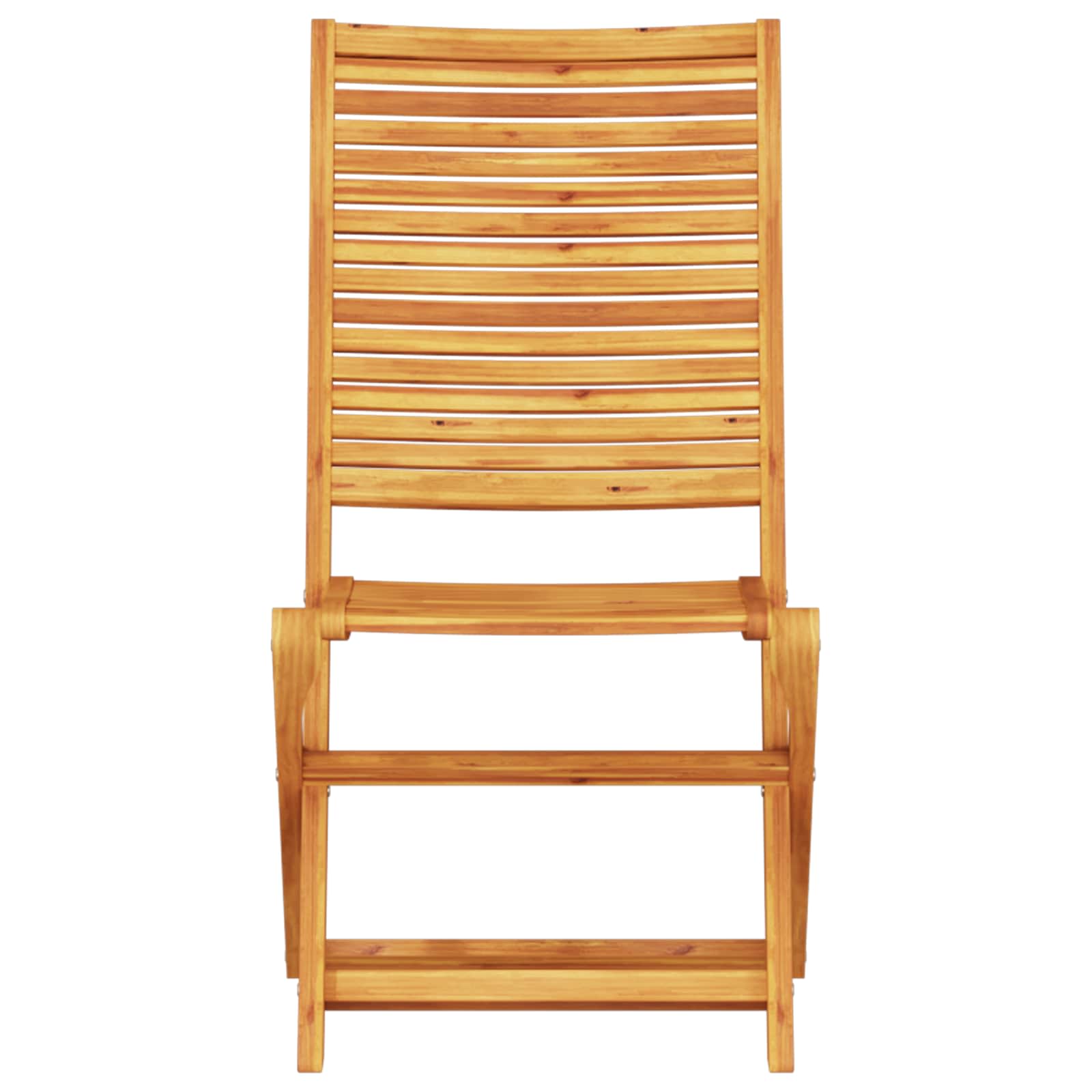 Ensemble Bistro Pliant 3 Pc Marron Bois D'acacia Massif