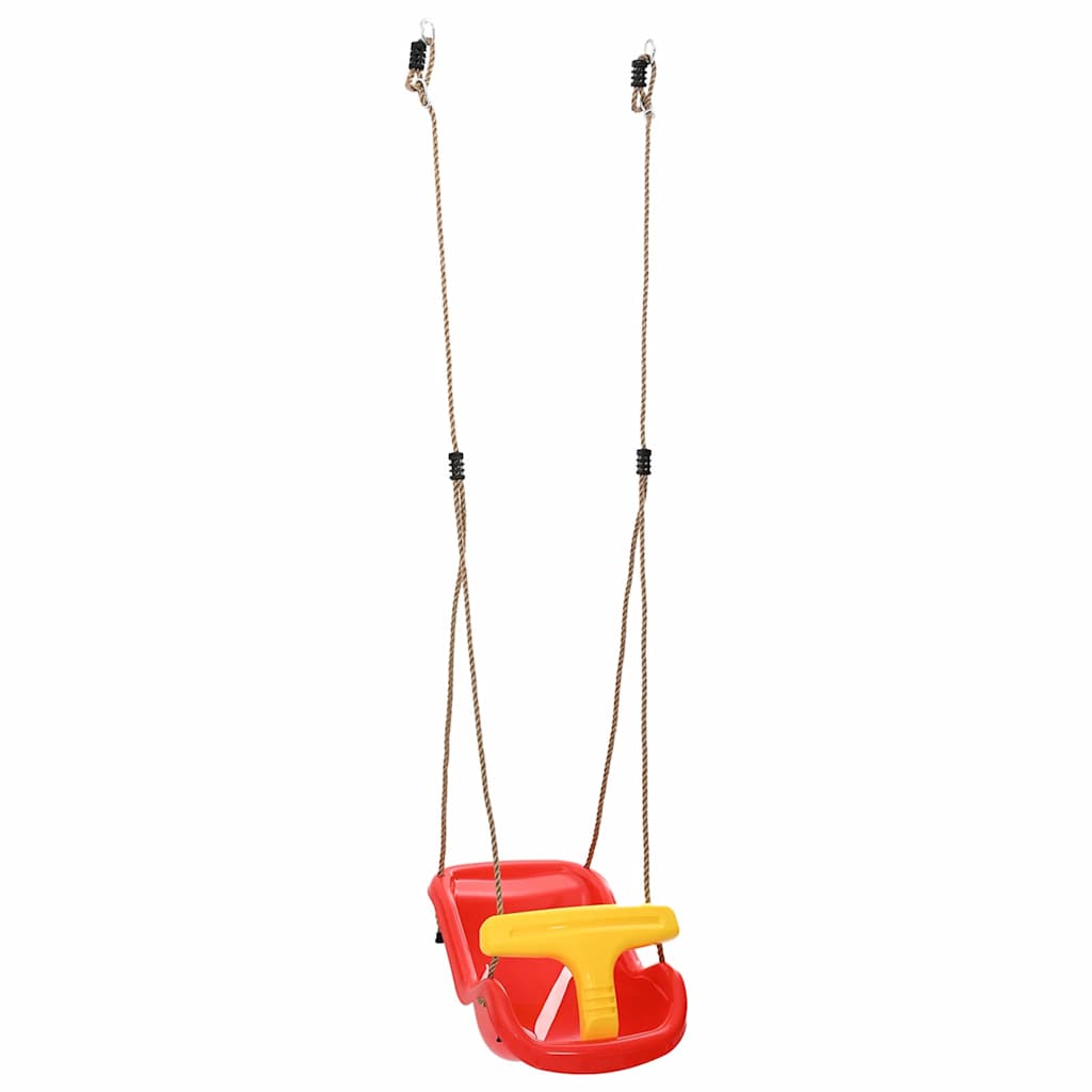 Balançoire Bébé 2 Pièces Rouge 36 X 43 X 42 Cm Plastique