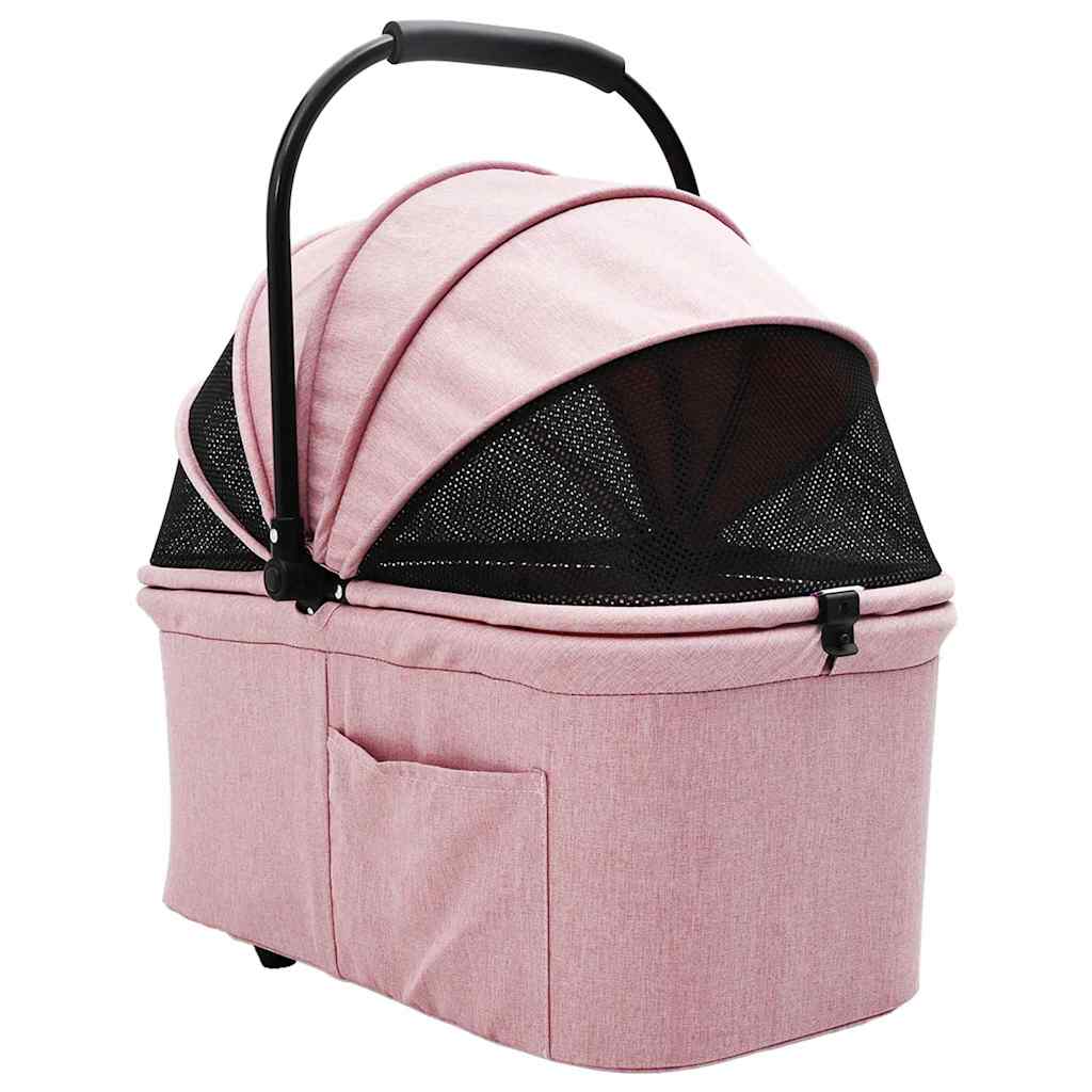 Poussette Pliante Pour Animaux 78 X 54 X 101 Cm Polyester