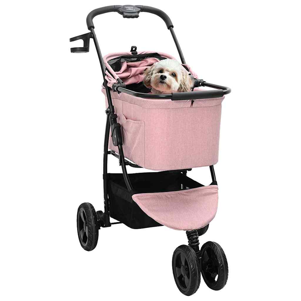 Poussette Pliante Pour Animaux 78 X 54 X 101 Cm Polyester