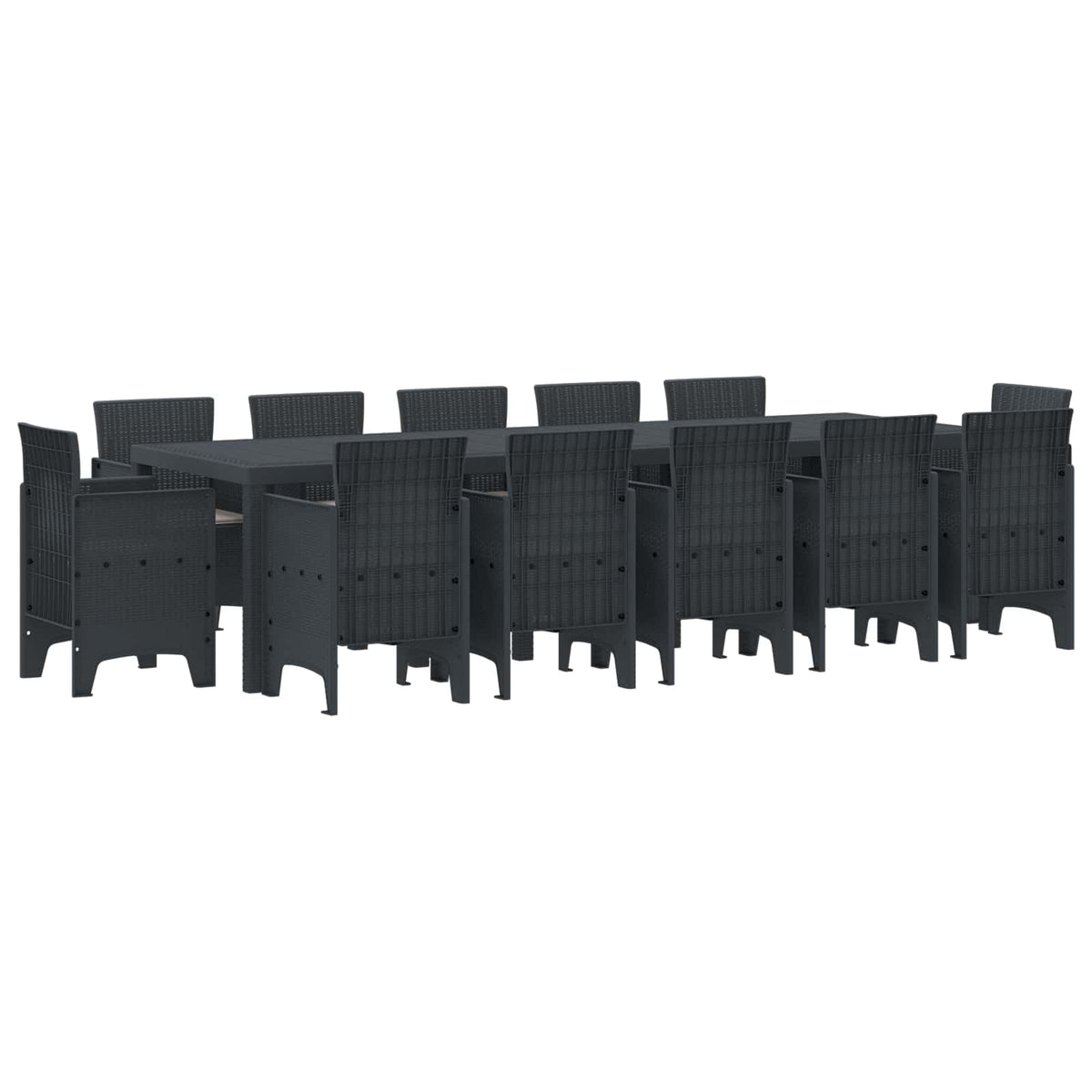 Ensemble De Salle À Manger Pour Jardin 13 Pc