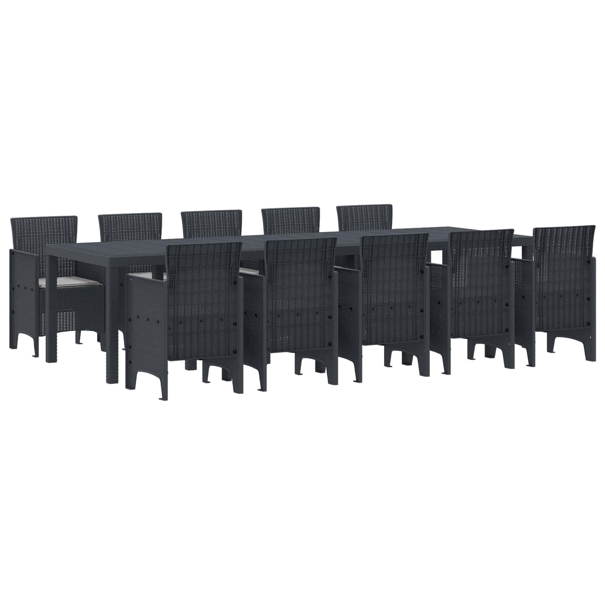 Ensemble De Salle À Manger Pour Jardin 13 Pc