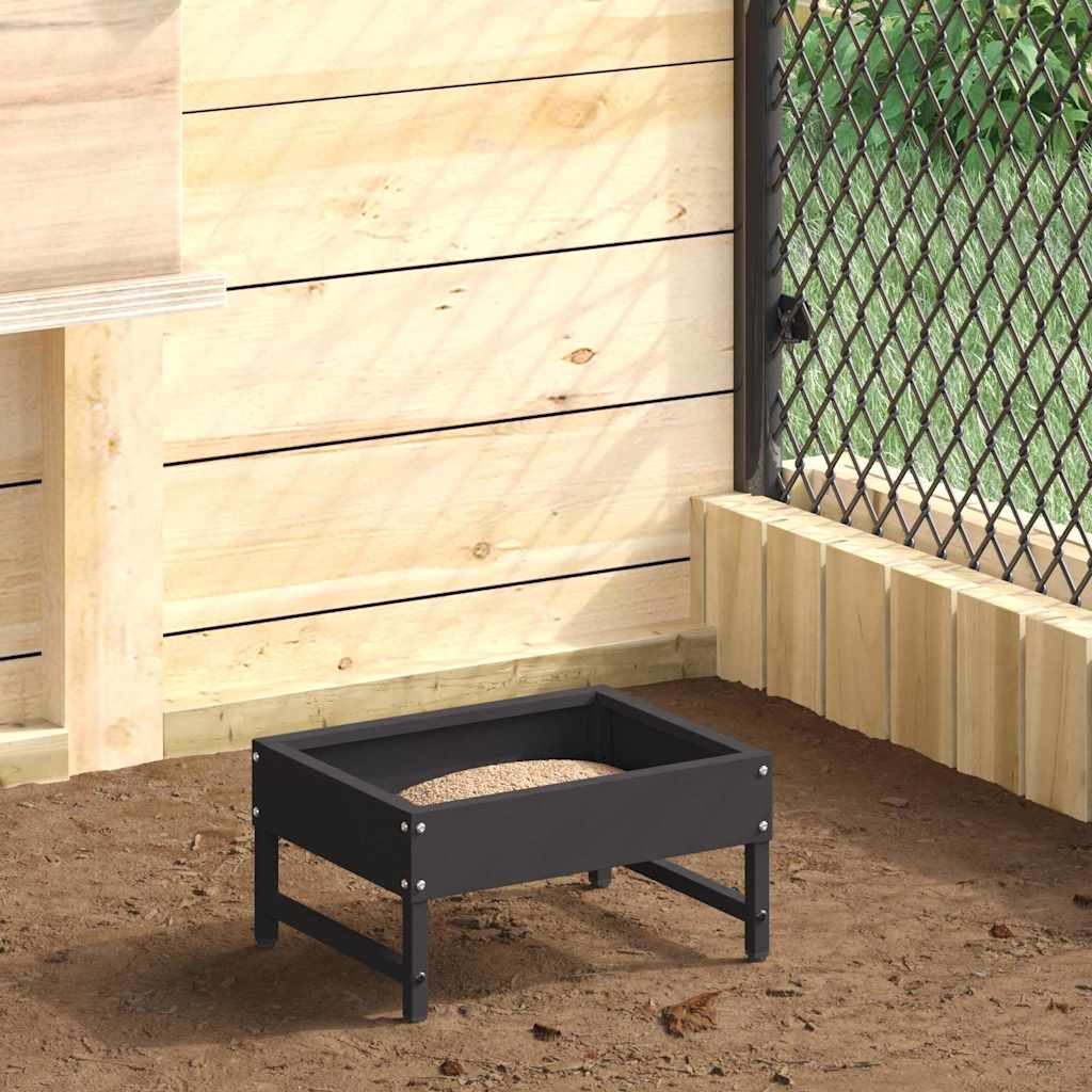 Bac De Nourrissage Pour Poules 80 X 28 X 13.5 Cm