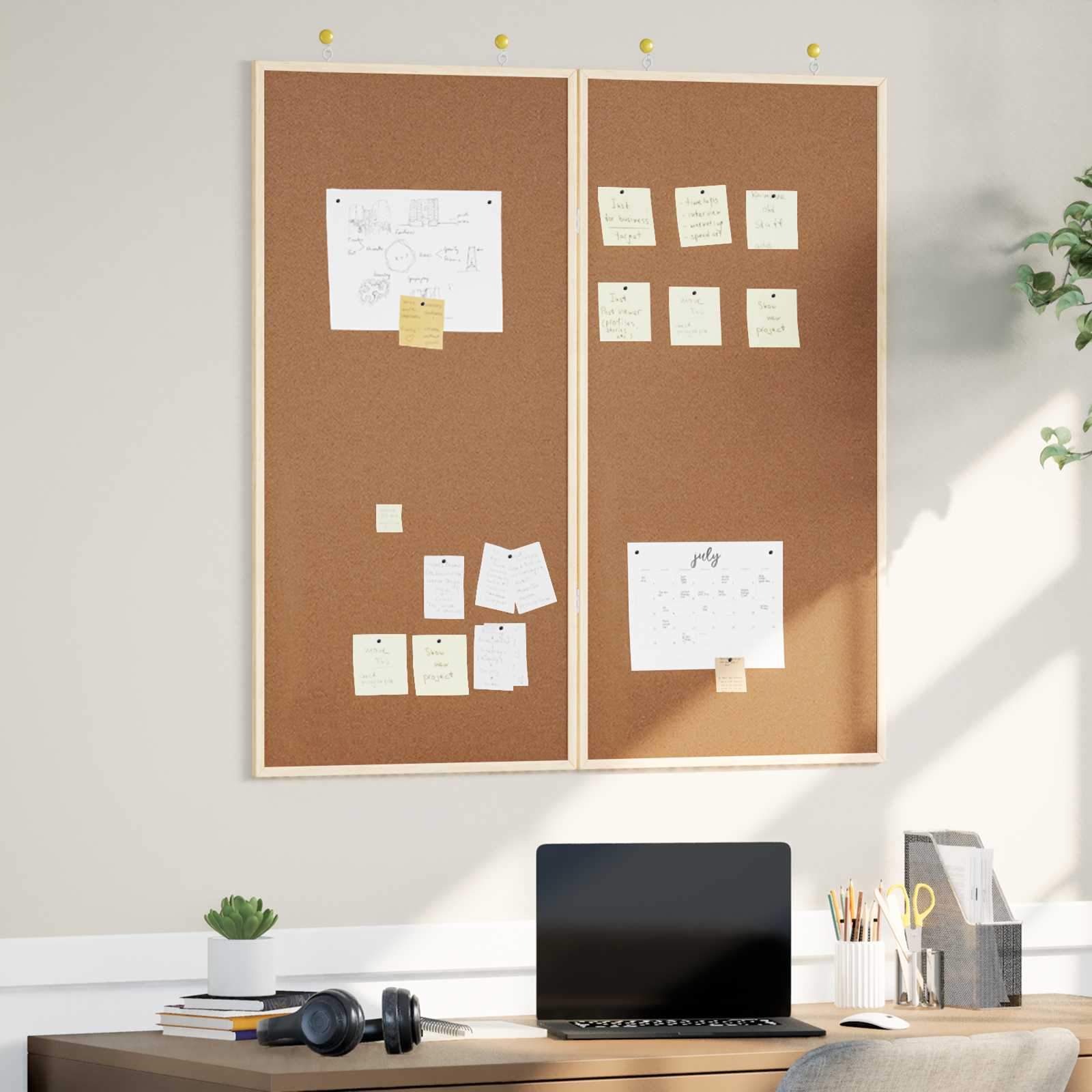 Tableau D'affichage 80 X 80 X 1.4 Cm Bois De Pin Massif Blanc