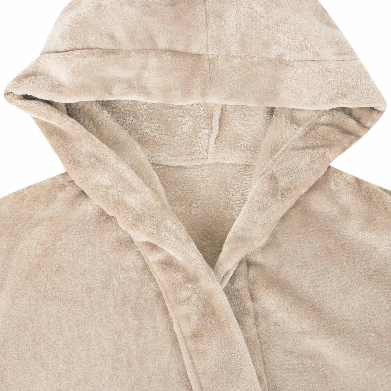 Peignoir Avec Capuche Flanelle