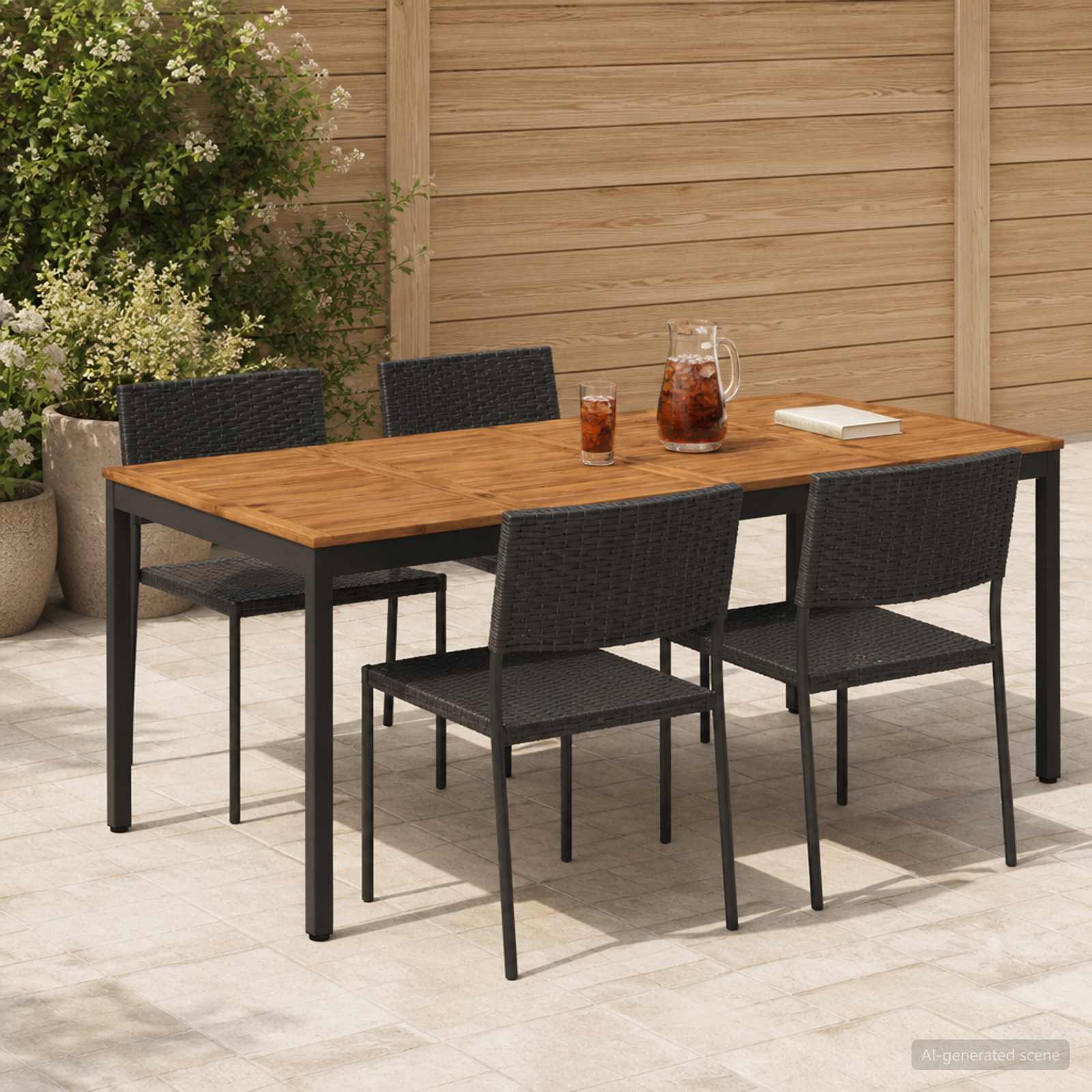 Table De Dîner De Jardin