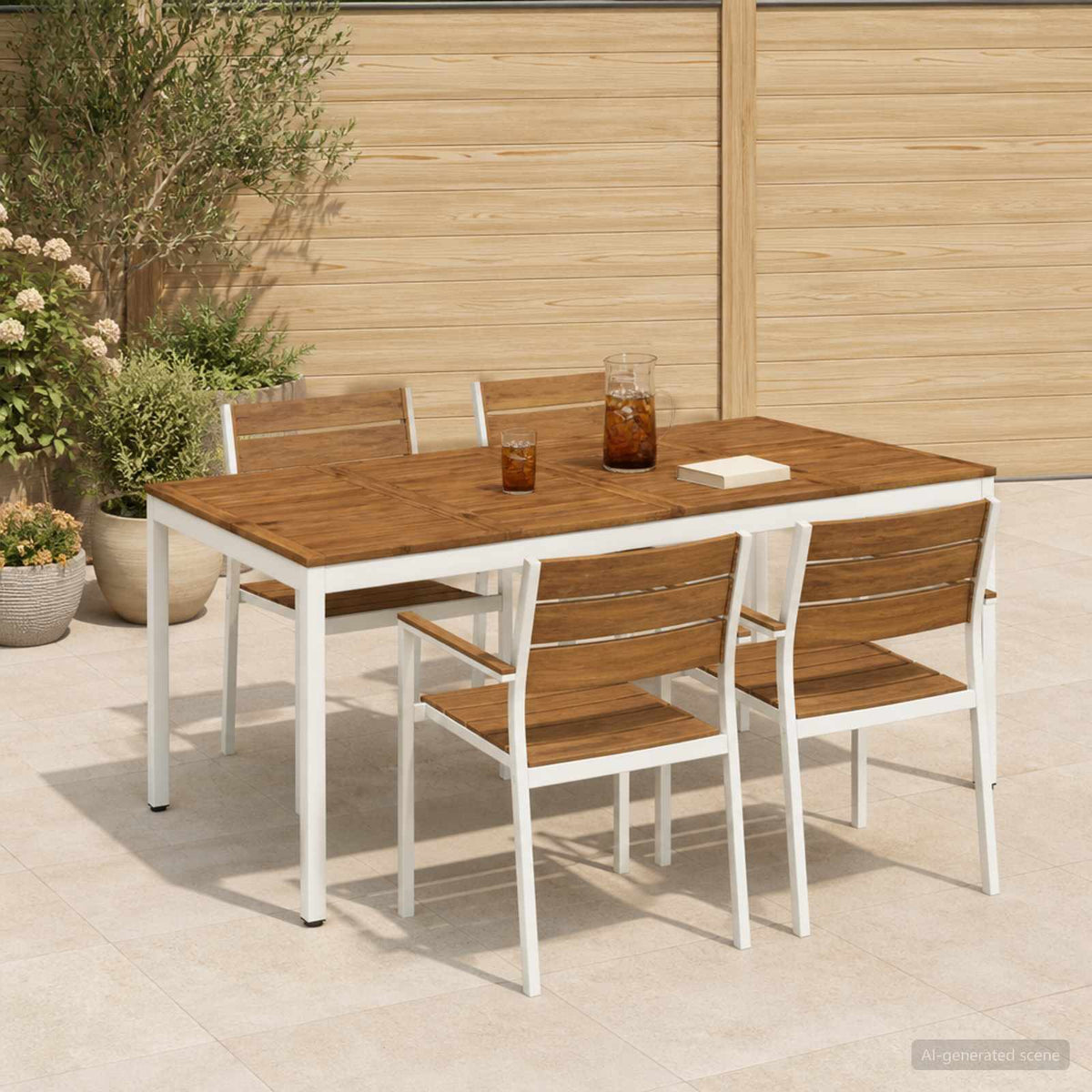Table De Dîner De Jardin