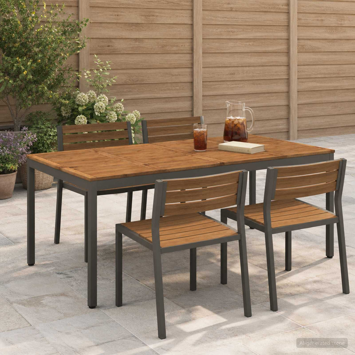 Table De Dîner De Jardin