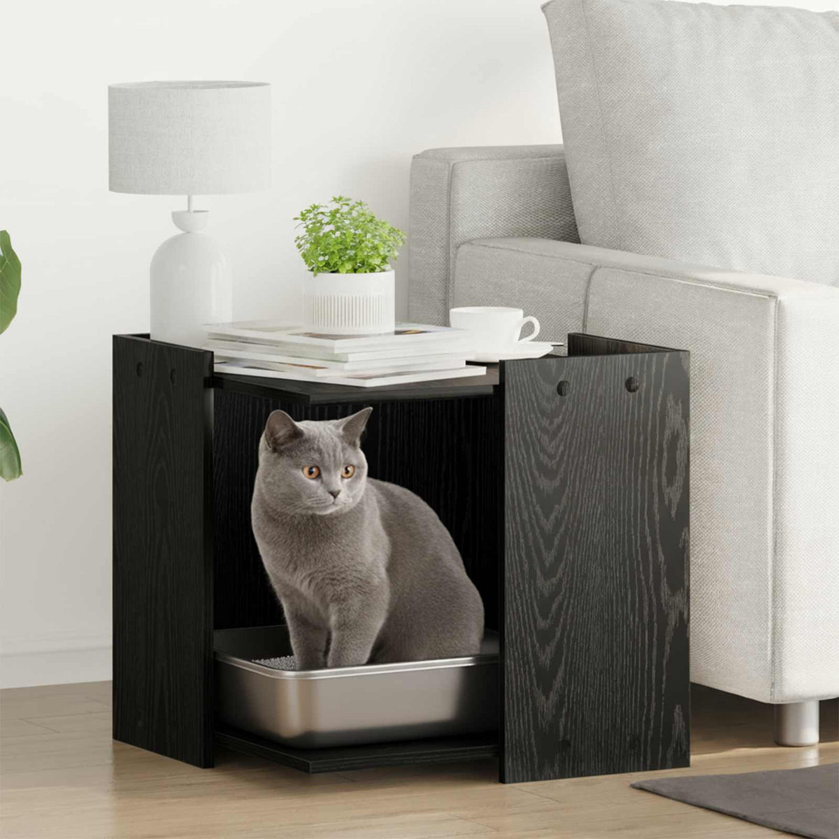 Enceinte Pour Bac À Litière Pour Chat