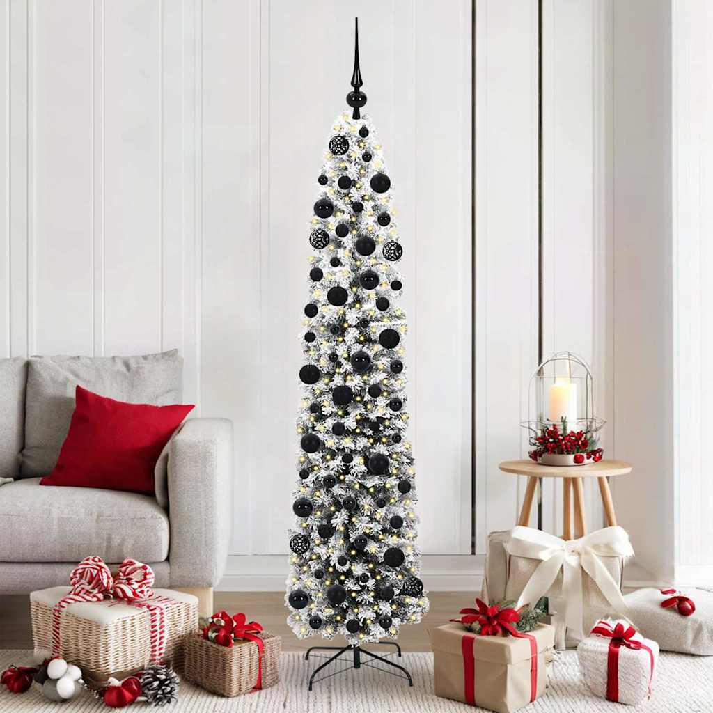 Sapin De Noël Artificiel Vert Pvc Et Acier Et Plastique