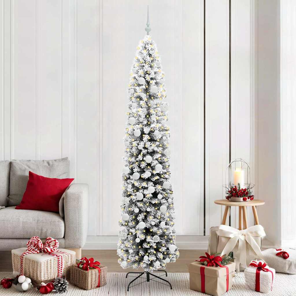 Sapin De Noël Artificiel Vert Pvc Et Acier Et Plastique
