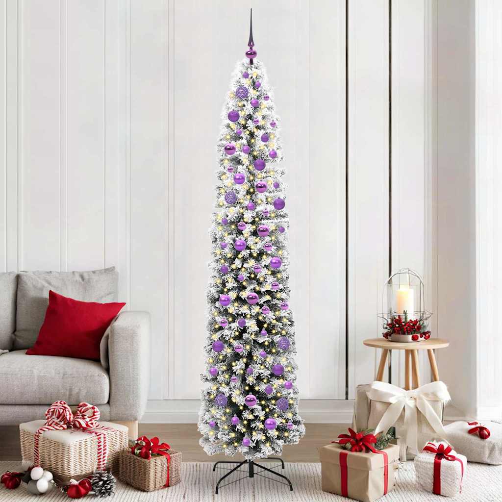 Sapin De Noël Artificiel Vert Pvc Et Acier Et Plastique